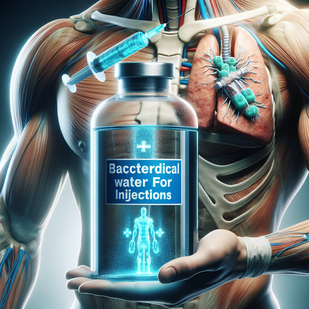 Acqua battericida per iniezioni: il segreto per una migliore performance sportiva
