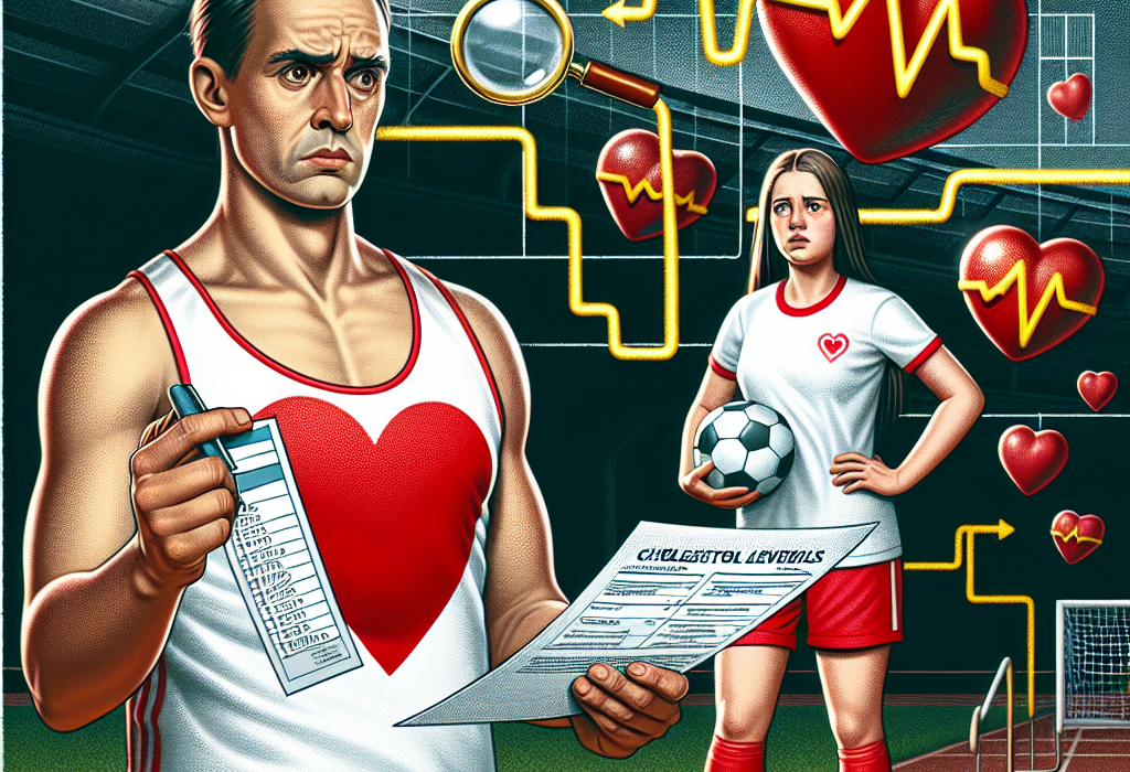 I rischi di un alto livello di colesterolo negli sportivi