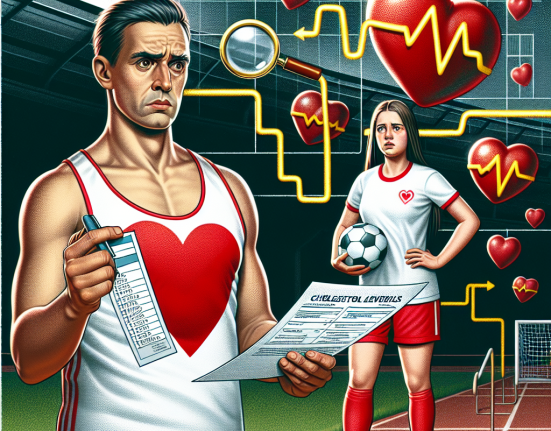 I rischi di un alto livello di colesterolo negli sportivi