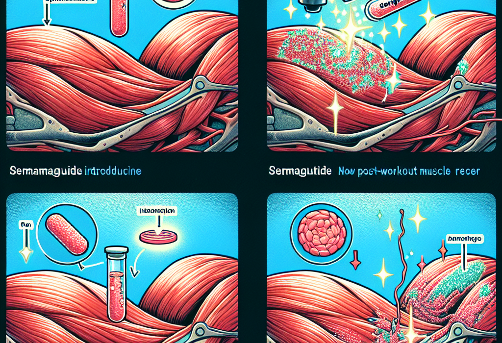 Semaglutide e la sua azione sul recupero muscolare post-allenamento