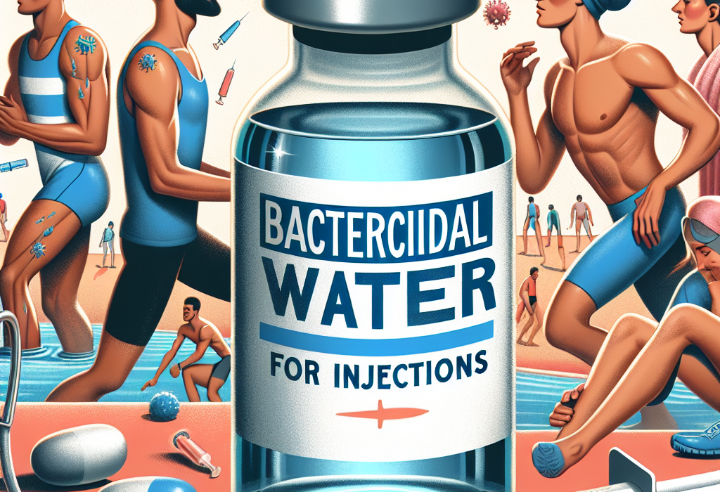 Acqua battericida per iniezioni: un alleato per il recupero fisico degli atleti