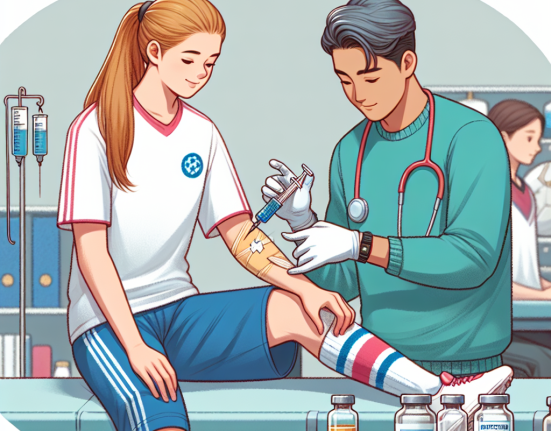 Utilizzare l'acqua battericida per iniezioni per prevenire le infezioni negli sportivi